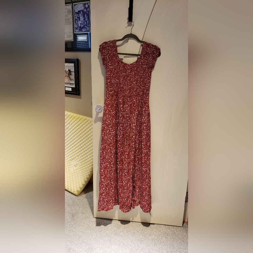 Papillon  Scarlet Floral Maxi Dress